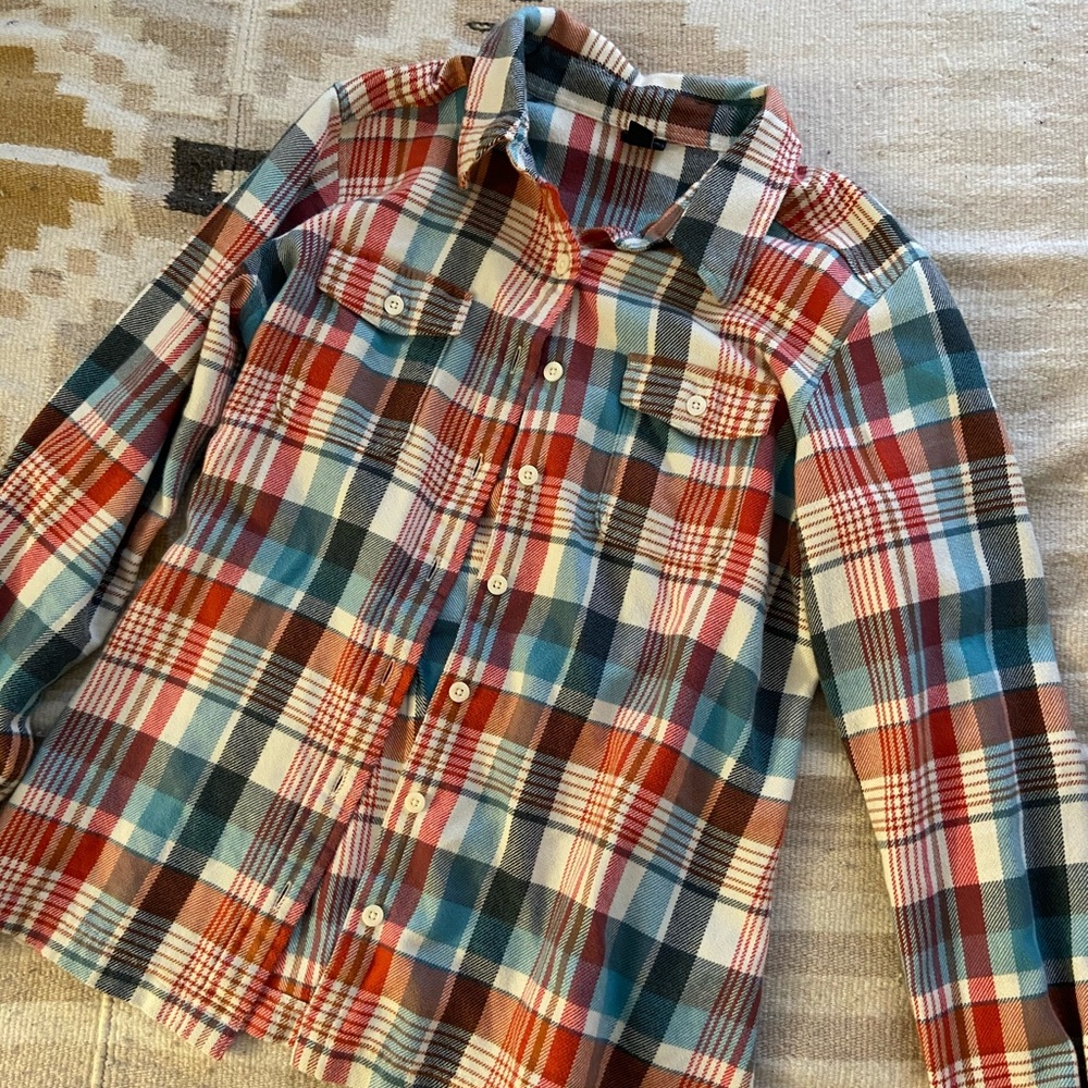 Patagonia fjord flannel shirt